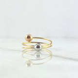 Anillo Cinturon De Orion 1.4gr / T7 1/4 / Oro 18K -