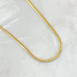 Cadena Serpiente 3.85gr / 40cm / 3mm Oro Amarillo +3 18K