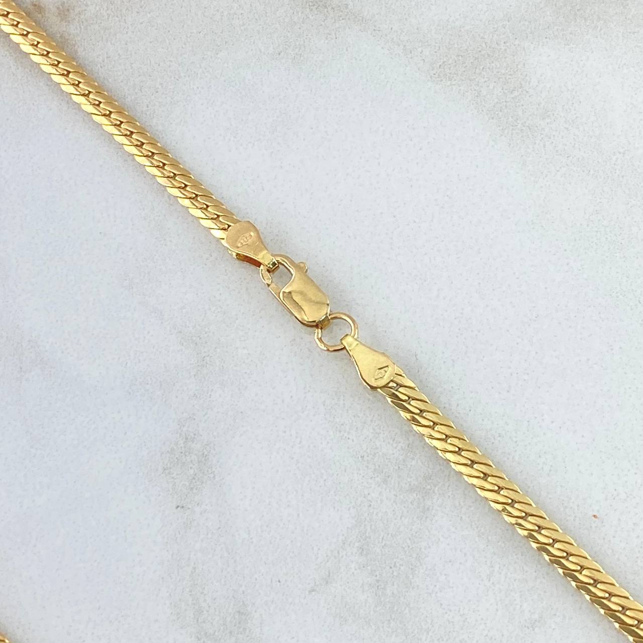 Cadena Serpiente 3.85gr / 40cm / 3mm Oro Amarillo +3 18K