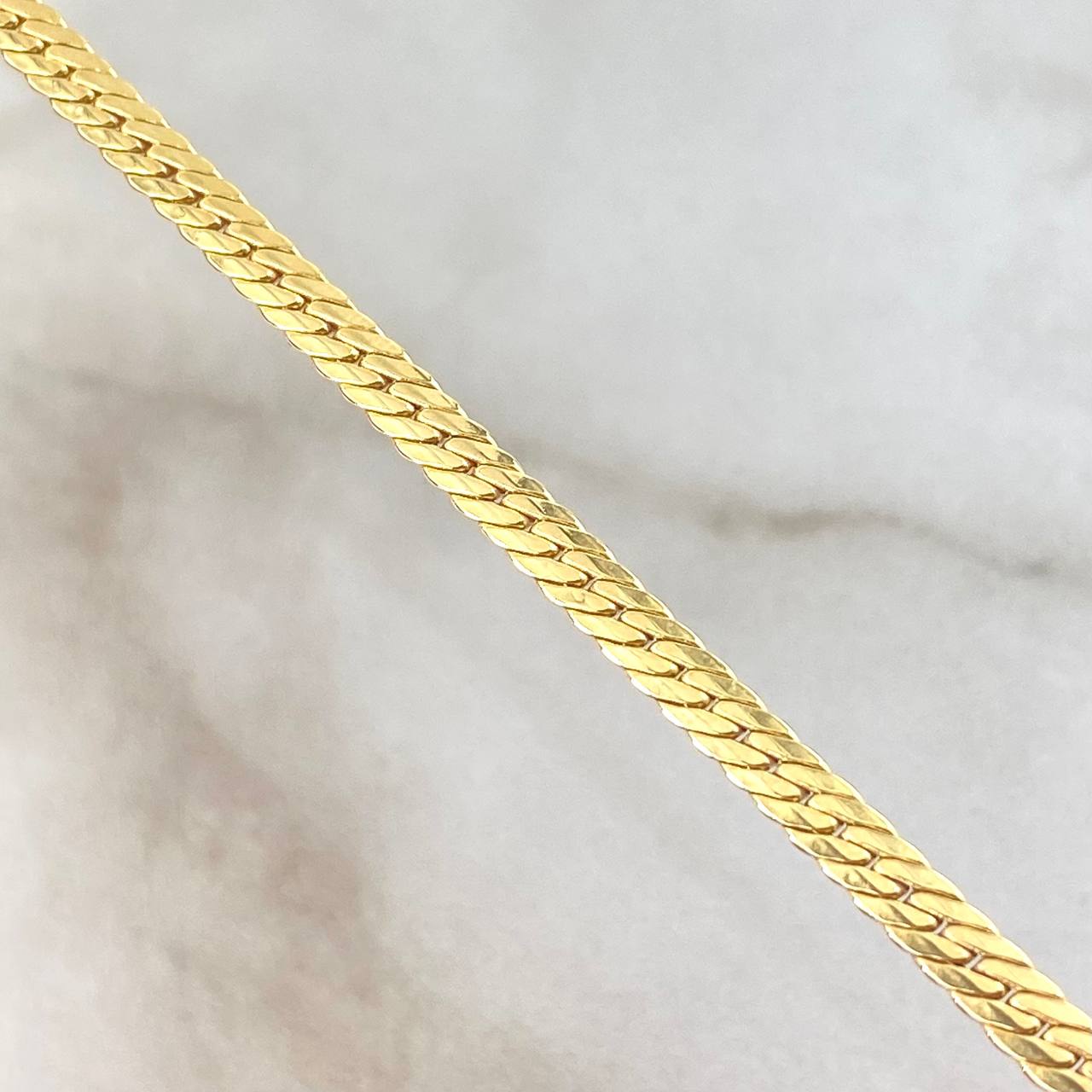 Cadena Serpiente 3.85gr / 40cm / 3mm Oro Amarillo +3 18K