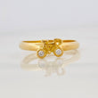 Anillo Bicicleta 1.05g / T8 Oro Amarillo 18K