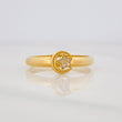 Anillo Estrella 0.95g / T8 1/2 Oro Amarillo 18K