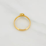 Anillo Estrella 0.95g / T8 1/2 Oro Amarillo 18K