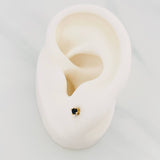 Topos Cuatro Garras 0.6g / 3mm Oro Amarillo 18K
