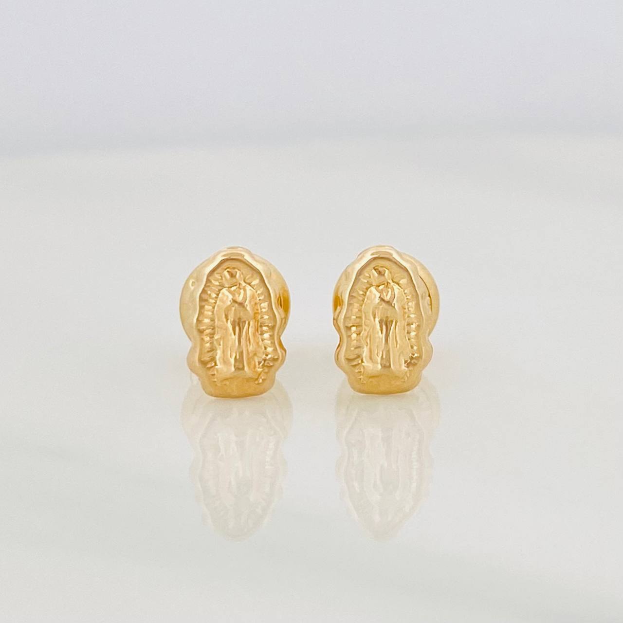 Topos Virgen de Guadalupe 0.65g / 6mm Oro Amarillo 18K