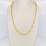 Cadena Dubai 9.3g / 60cm / 3.7mm Oro Amarillo 18K