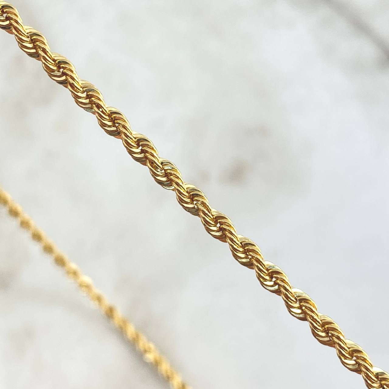 Cadena Lazo 8.35gr / 60cm / +3 Oro 18K ©