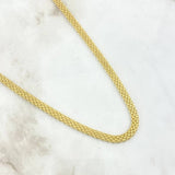 Cadena China 15.65gr / 60cm / 5mm Oro Amarillo +1 18K