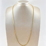 Cadena Panzer 15.4gr / 65cm / 3.4mm Oro Amarillo +1 18K