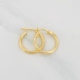 Candongas Mary 1.1g / 1.8cm Oro Amarillo 18K