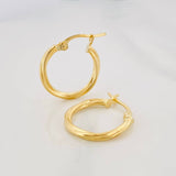 Candongas Mary 1.1g / 1.8cm Oro Amarillo 18K