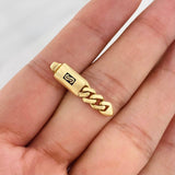 Dije Cubana Infinito 1.45g / 2.07cm Oro Amarillo  18K