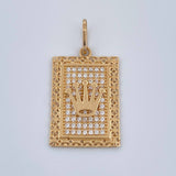 Dije Corona 2.7gr / 3cm / Oro Amarillo 18K %