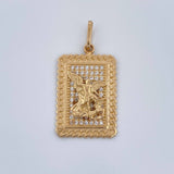 Dije San Miguel Arcangel 3.55gr / 3cm / Oro Amarillo 18K %