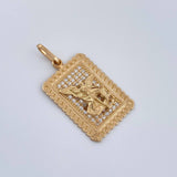 Dije San Miguel Arcangel 3.55gr / 3cm / Oro Amarillo 18K %