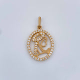 Dije Virgen Maria 2.2gr / 2.7cm / Oro Amarillo 18K %