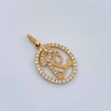 Dije Virgen Maria 2.2gr / 2.7cm / Oro Amarillo 18K %