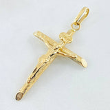 Dije Cruz Cristo 1.9gr / 4.9cm / Oro Amarillo 18K *