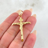 Dije Cruz Cristo 1.9gr / 4.9cm / Oro Amarillo 18K *