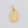 Dije Virgen Milagrosa 2g / 2.4cm Oro Amarillo 18K