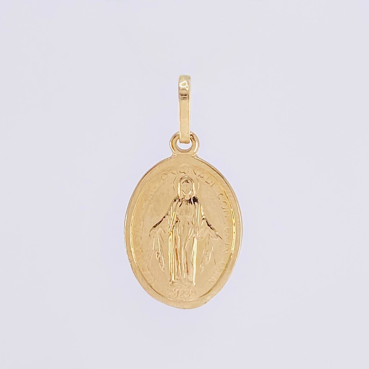 Dije Virgen Milagrosa 2.2g / 2.5cm Oro Amarillo 18K