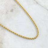 Cadena Lazo 8.35gr / 60cm / 3.3mm Oro Amarillo +3 18K