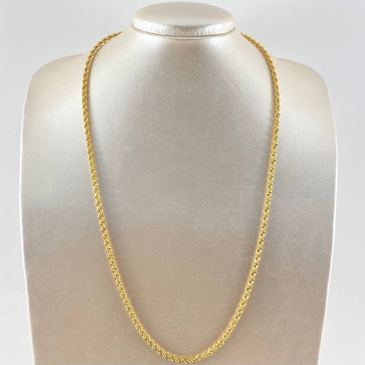 Cadena Lazo 8.35gr / 60cm / 3.3mm Oro Amarillo +3 18K