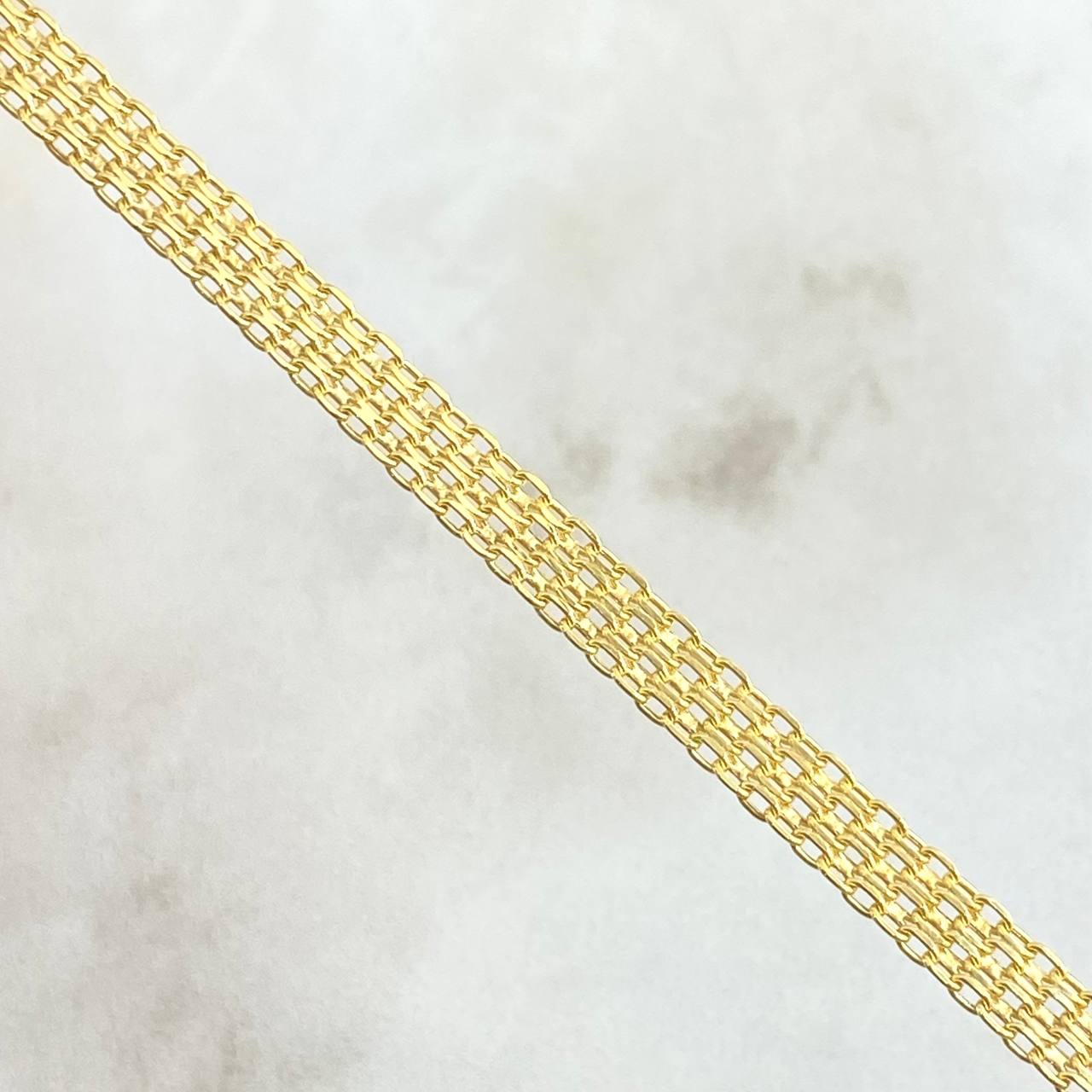 Cadena China 7.35gr / 60cm / 4.5mm Oro Amarillo +0 18K *