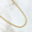 Cadena Panzer 15.4gr / 65cm / 3.4mm Oro Amarillo +1 18K