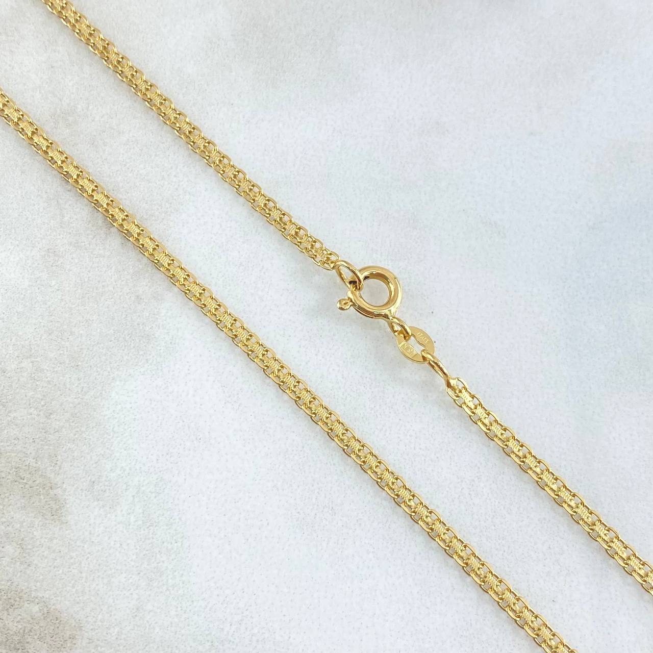 Cadena China 5.5gr / 60cm / Oro Amarillo +1 18K *