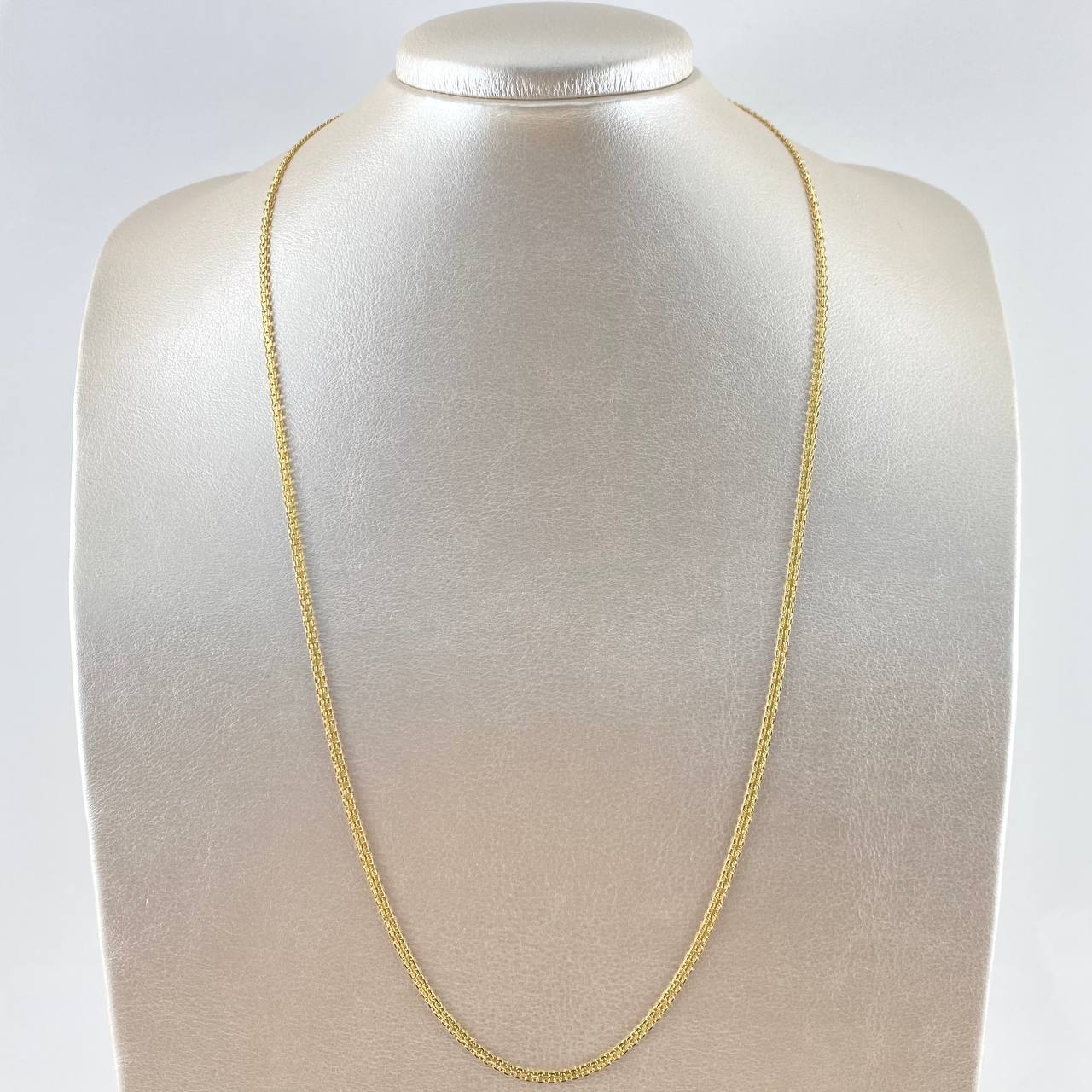 Cadena China 5.75gr / 60cm / 2mm Oro Amarillo +1 18K ©