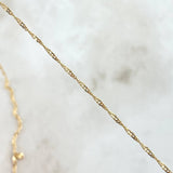 Cadena Singapur 2.25gr / 65cm / 1.3mm Oro Amarillo +3 18K