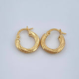 Candongas Lula 1.2gr / 1.5cm / Oro Amarillo 18K &