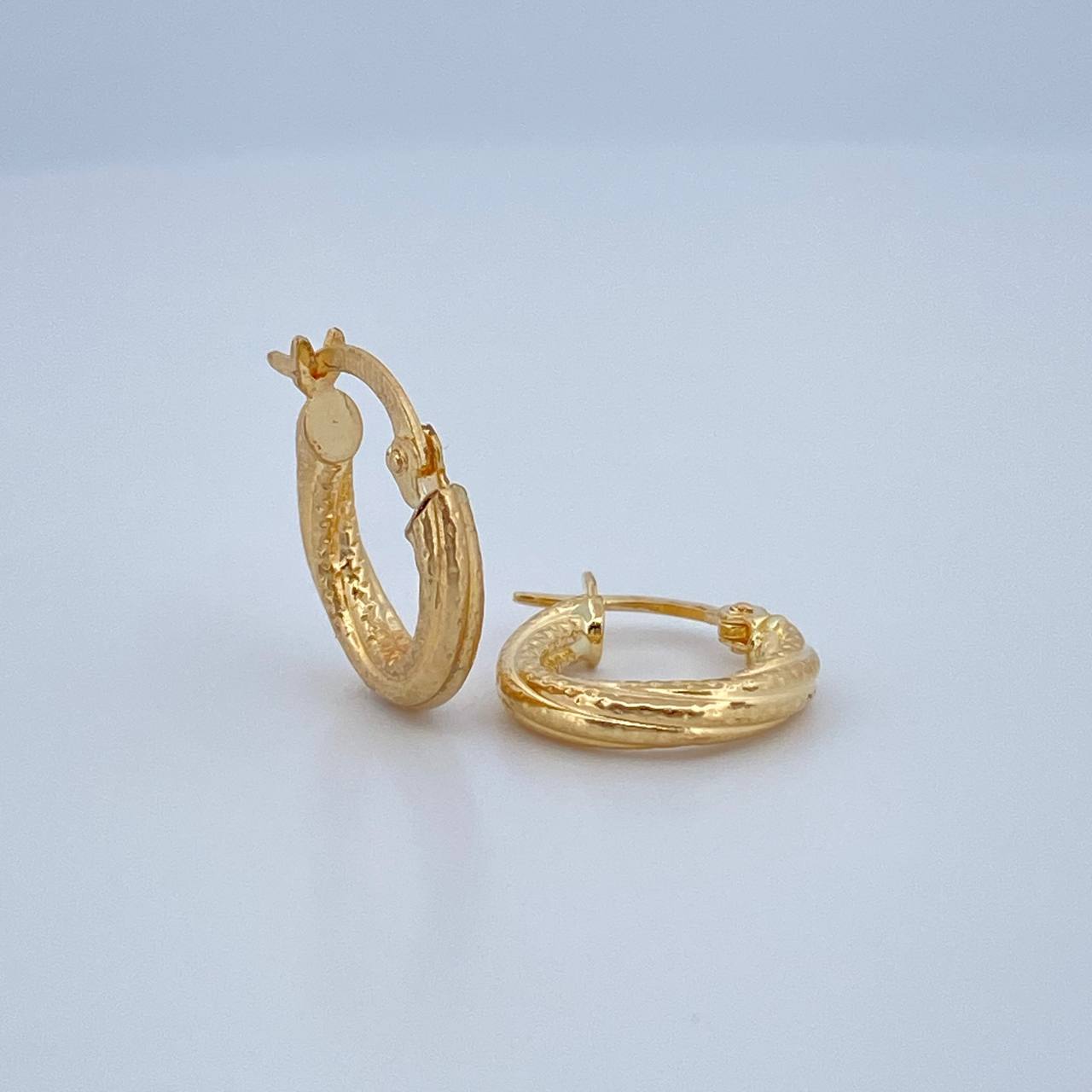 Candongas Lula 1.2gr / 1.5cm / Oro Amarillo 18K &