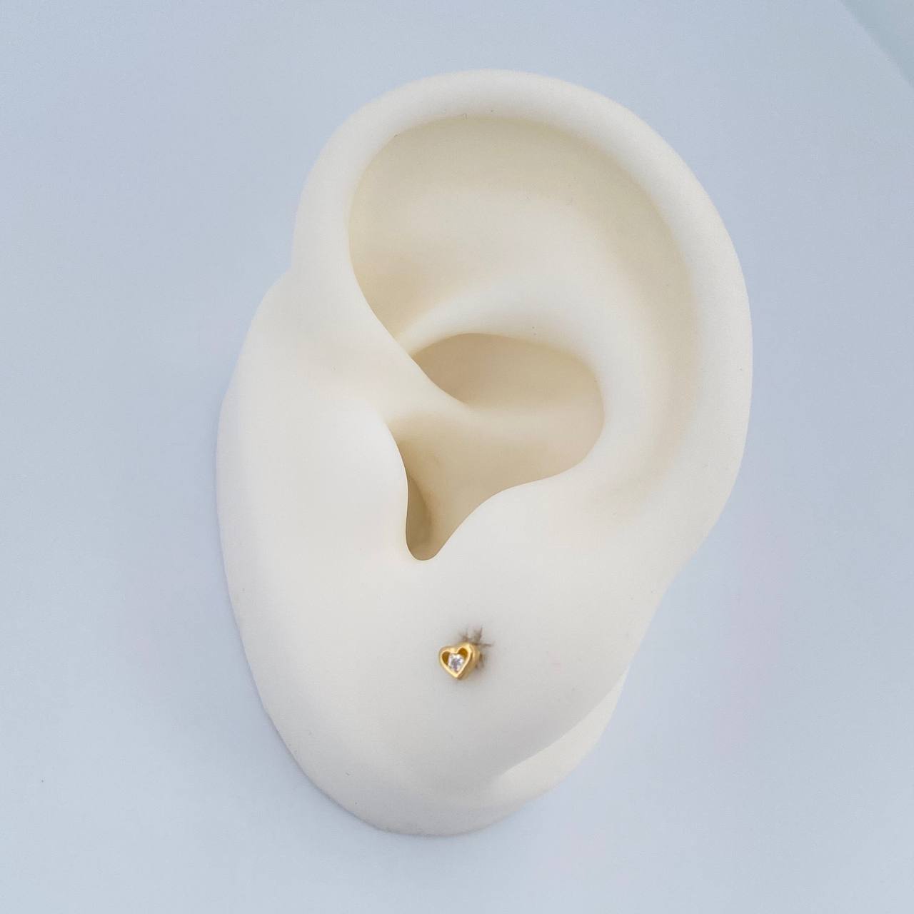 Topos Corazon 0.45gr / Oro Amarillo 18K %