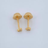 Topos Corazon 0.45gr / Oro Amarillo 18K %