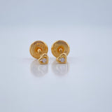 Topos Corazon 0.45gr / Oro Amarillo 18K %