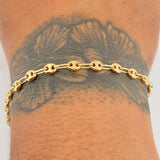 Pulso Bebé GC 2.15gr / 14.5cm / 4mm Oro Amarillo 18K $