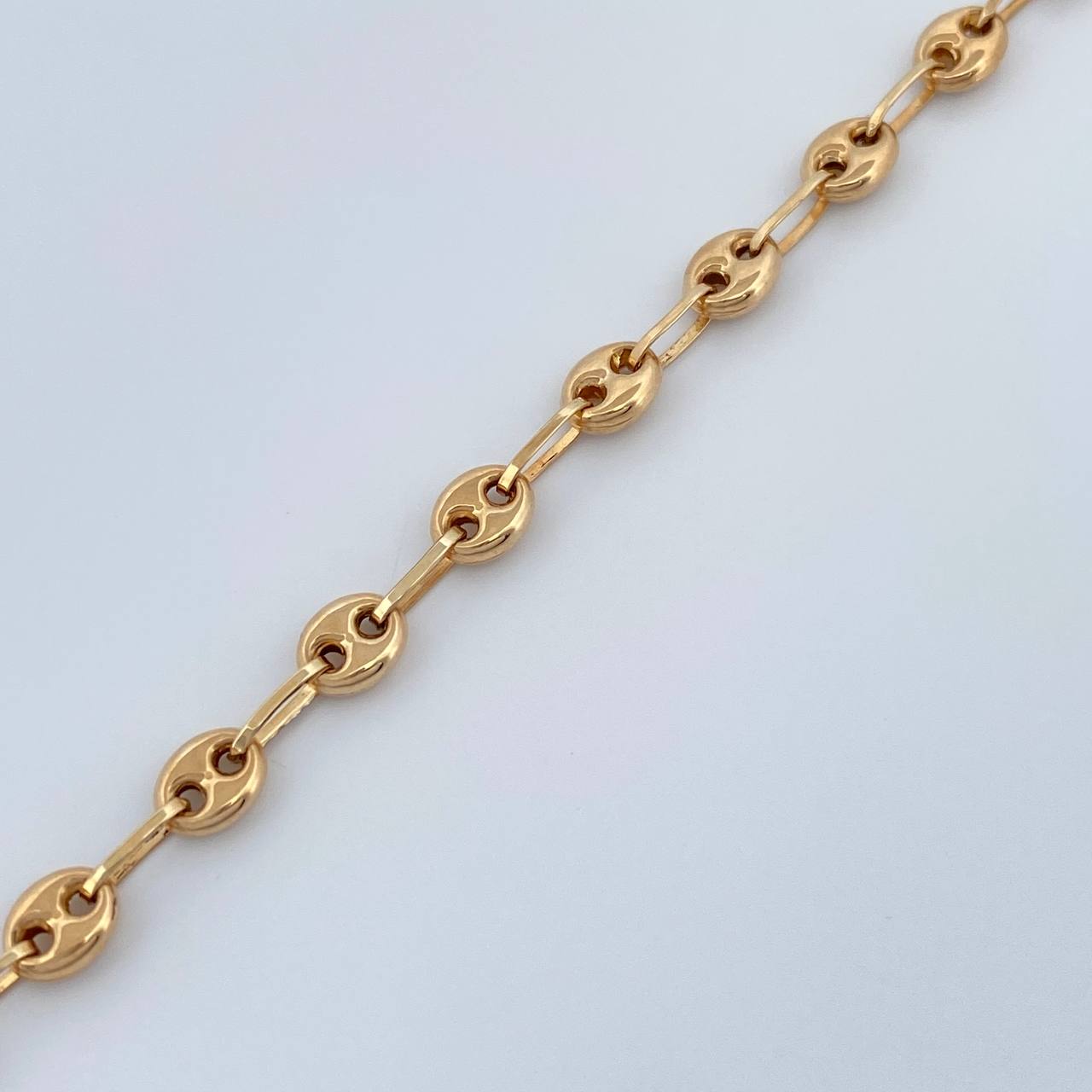 Pulso Bebé GC 2.15gr / 14.5cm / 4mm Oro Amarillo 18K $