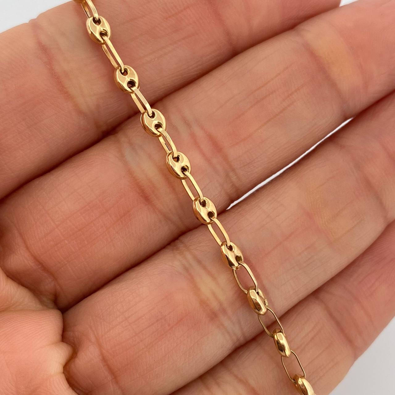 Pulso GC 2.25gr / 17.2cm / 3.24mm Oro Amarillo 18K %