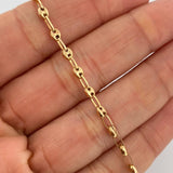 Pulso GC 2.25gr / 17.2cm / 3.24mm Oro Amarillo 18K %