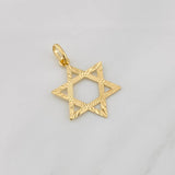 Dije Estrella David 1.55g / 2.04cm Oro Amarillo 18K