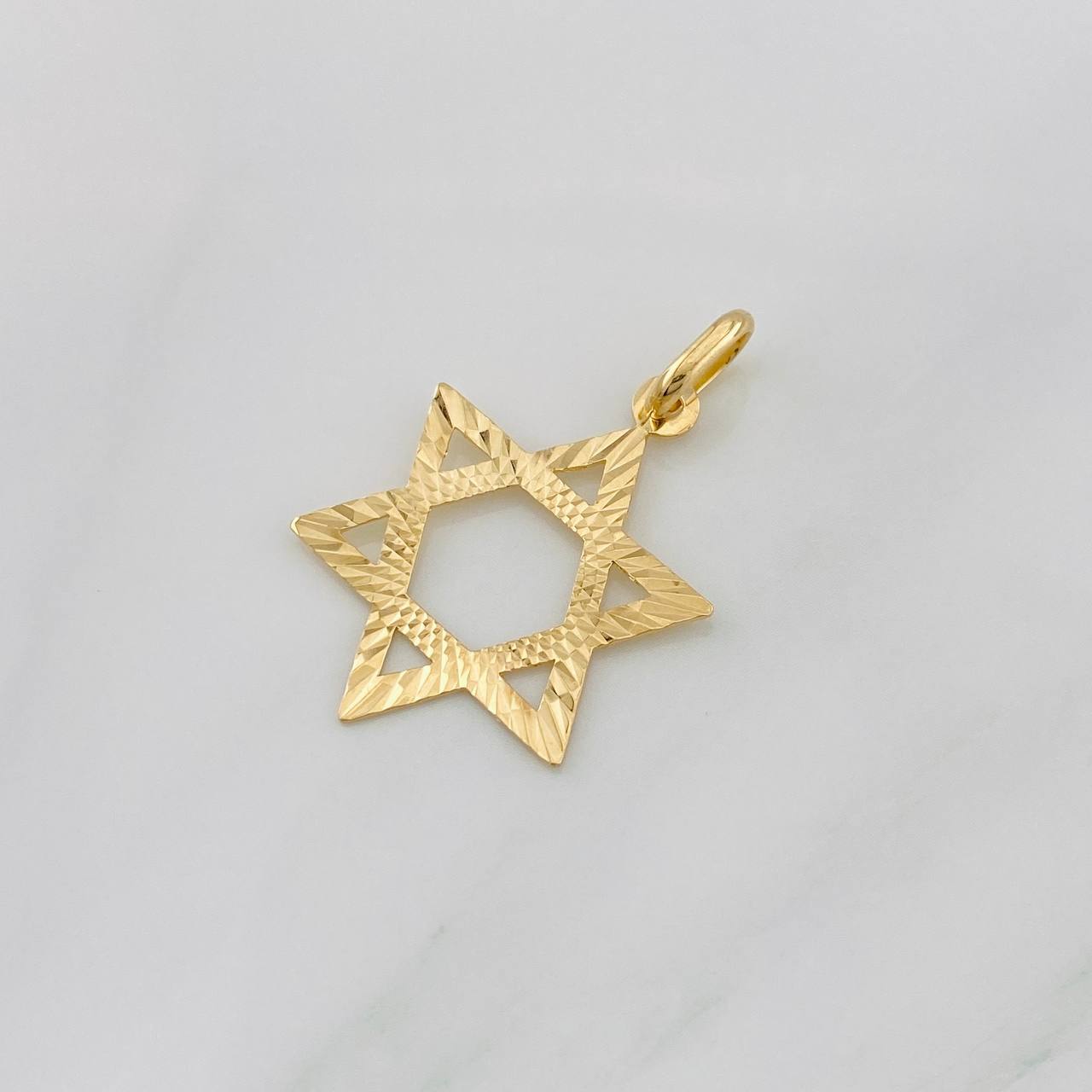 Dije Estrella David 1.55g / 2.04cm Oro Amarillo 18K