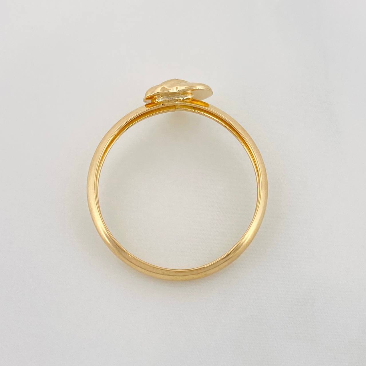 Anillo Corazon 1g / T8 1/4 Oro Amarillo 18K