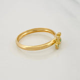 Anillo Cicla 1.2g / T7 3/4 Oro Amarillo 18K