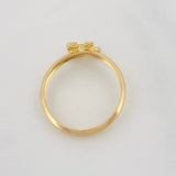 Anillo Cicla 1.2g / T7 3/4 Oro Amarillo 18K