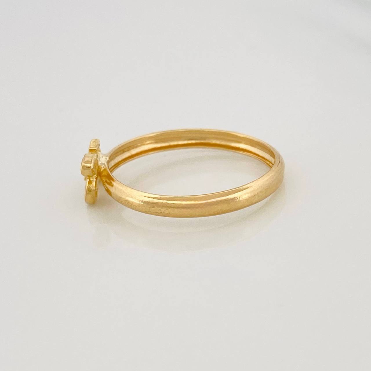 Anillo Cicla 1.1g / T8 Oro Amarillo 18K