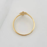 Anillo Estrella 1.5g / T7 Oro Amarillo 18K