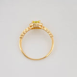 Anillo Halo Churumbela 2.1g / T6 3/4 Oro Amarillo 18K