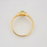 Anillo Halo 2.35g / T6 Oro Amarillo 18K
